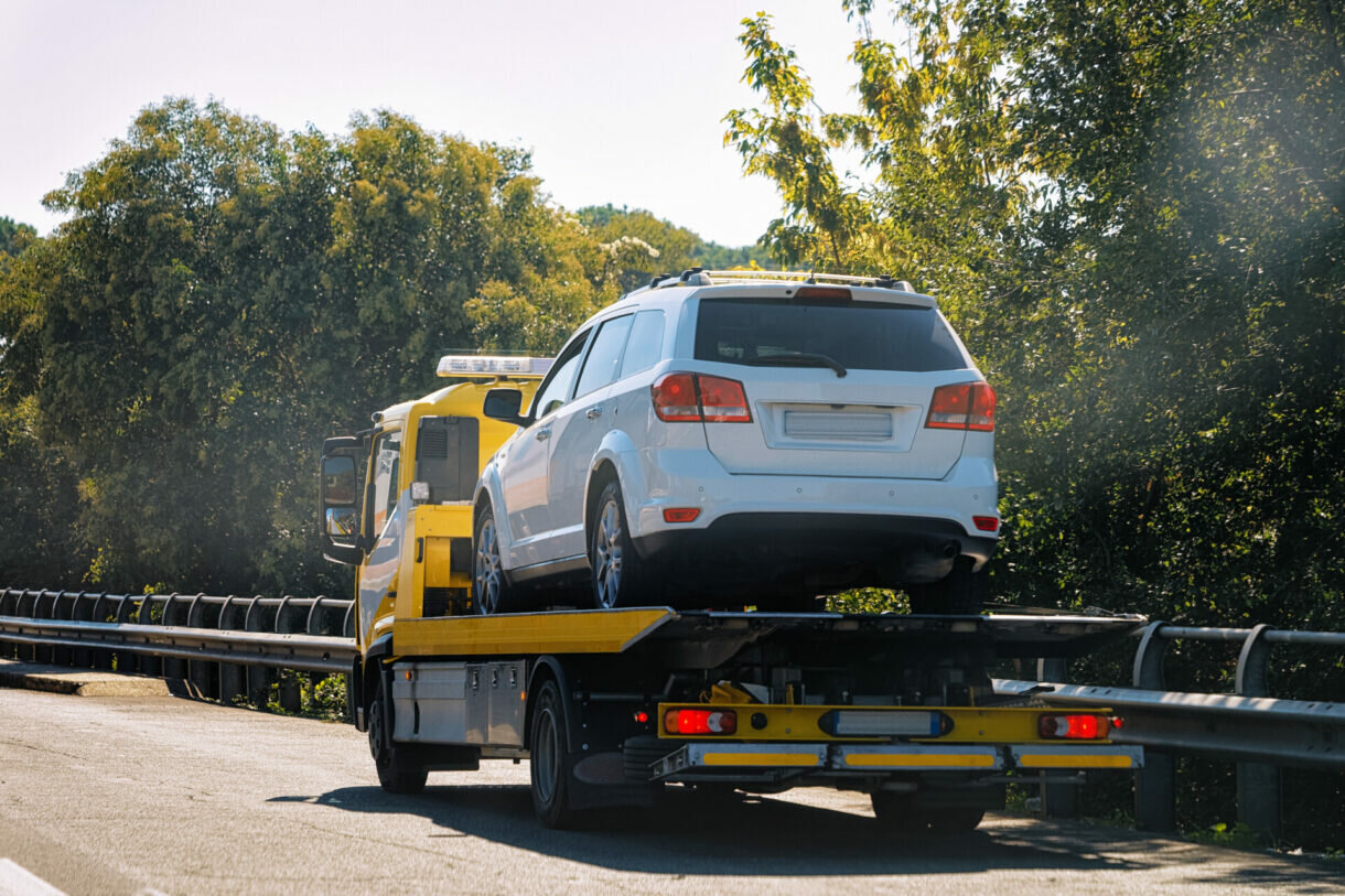 Tow truck ready for car towing in Riyadh